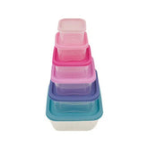 Karaca Dora Purple 6Pcs Storage Box | 153.03.06.7274